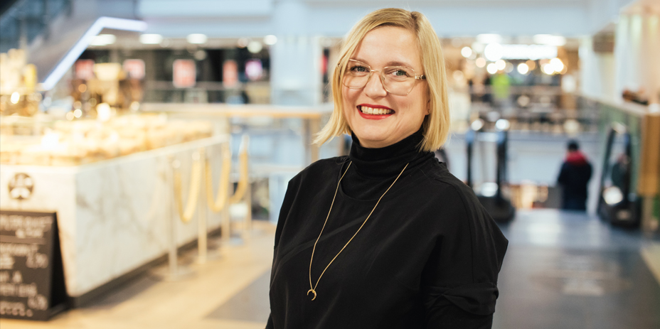 Kauppakeskusjohtaja Mervi Jäntti