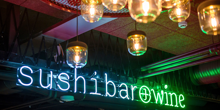 Sushibar&Wine toimii Citycenterissä. 